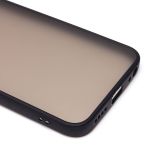 Чехол для Infinix Hot 50i (X6531B) пластиковый с окантовкой <черный>