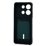 Чехол для Infinix Note 30 (X6833B) силиконовый с картхолдером №4 <зеленый>