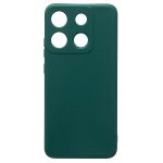 Чехол для Infinix Smart 7 Plus (X6517) силиконовый матовый №8 <зеленый>