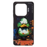 Чехол для Infinix Smart 8 (X6525), 8 Pro (X6525B), Tecno Spark 20 (KJ5), 20C (BG7n) силиконовый (рис. 335/утка) <черный>