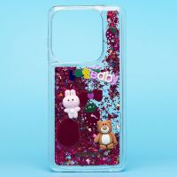 Чехол для Infinix Smart 8 (X6525), 8 Pro (X6525B), Tecno Spark 20 (KJ5), 20C (BG7n) силиконовый 3D игрушки <бордовый> ― Оптовый PromiseMobile
