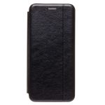 Чехол для Infinix Smart 8 (X6525), 8 Pro (X6525B), Tecno Spark 20 (KJ5), 20C (BG7n) флип боковой кожзам №3 <черный>