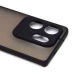 Чехол для Infinix Zero 30 (X6731B) пластиковый с окантовкой <черный>