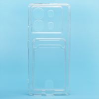 Чехол для Infinix Zero 30 5G (X6731) силиконовый с картхолдером №2 <прозрачный> ― Оптовый PromiseMobile