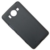 Чехол для Microsoft 950 силиконовый матовый <черный> ― Оптовый PromiseMobile
