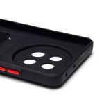 Чехол для Realme 12 5G (RMX3999) силиконовый с картхолдером №9 <черный>