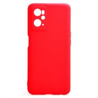 Чехол для Realme 9i (RMX3491) силиконовый матовый №5 <красный> ― Оптовый PromiseMobile