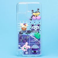 Чехол для Realme C21Y (RMX3261, RMX3263), C25Y (RMX3269) силиконовый 3D игрушки <фиолетовый> ― Оптовый PromiseMobile