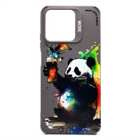 Чехол для Realme C51 (RMX3830), C53 (RMX3760), Note 50 (RMX3834) силиконовый (рис. 335/панда) <серый> ― Оптовый PromiseMobile