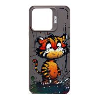 Чехол для Realme C51 (RMX3830), C53 (RMX3760), Note 50 (RMX3834) силиконовый (рис. 335/тигр) <серый> ― Оптовый PromiseMobile