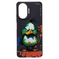 Чехол для Realme C67 (RMX3890) силиконовый (рис. 335/утка) <черный> ― Оптовый PromiseMobile