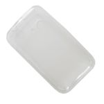 Чехол для Samsung S5360 (Galaxy Y) силиконовый матовый <прозрачный>