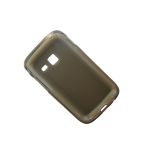 Чехол для Samsung S6108 силиконовый матовый <серый>