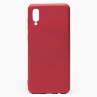 Чехол для Samsung SM-A022F (Galaxy A02) силиконовый Soft Touch 2 <бордовый> ― Оптовый PromiseMobile