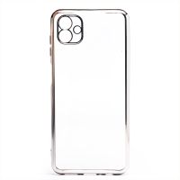 Чехол для Samsung SM-A045F (Galaxy A04) силиконовый ультратонкий Pilot <серебристый> ― Оптовый PromiseMobile