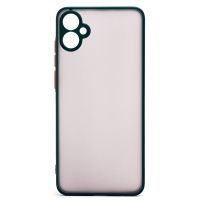 Чехол для Samsung SM-A055F (Galaxy A05) пластиковый с окантовкой <зеленый> ― Оптовый PromiseMobile