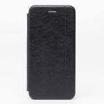 Чехол для Samsung SM-A125F (Galaxy A12), A127F (Galaxy A12 Nacho) флип боковой кожзам №3 <черный>