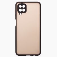 Чехол для Samsung SM-A125F (Galaxy A12), A127F (Galaxy A12 Nacho) пластиковый с окантовкой <черный> ― Оптовый PromiseMobile
