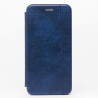 Чехол для Samsung SM-A125F (Galaxy A12), A127F (Galaxy A12 Nacho) флип боковой кожзам №3 <синий> ― Оптовый PromiseMobile