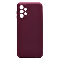 Чехол для Samsung SM-A135F (Galaxy A13) силиконовый Soft Touch 4 <бордовый> ― Оптовый PromiseMobile