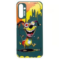 Чехол для Samsung SM-A145F (Galaxy A14), A146B (A14 5G) силиконовый (рис. 335/собака) <темно-зеленый> ― Оптовый PromiseMobile