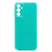 Чехол для Samsung SM-A145F (Galaxy A14), A146B (A14 5G) силиконовый с блестками №3 <мятный> ― Оптовый PromiseMobile