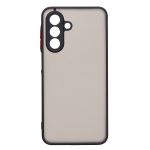 Чехол для Samsung SM-A175F (Galaxy A17) пластиковый с окантовкой <черный>