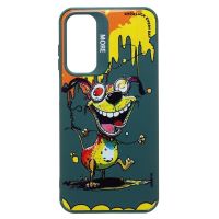 Чехол для Samsung SM-A256E (Galaxy A25 5G) силиконовый (рис. 335/собака) <темно-зеленый> ― Оптовый PromiseMobile