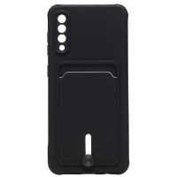 Чехол для Samsung SM-A307F (Galaxy A30s), SM-A505F (Galaxy A50) силиконовый с картхолдером №4 <черный> ― Оптовый PromiseMobile