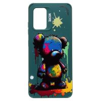 Чехол для Samsung SM-A325F (Galaxy A32) силиконовый (рис. 335/медведь) <темно-зеленый> ― Оптовый PromiseMobile