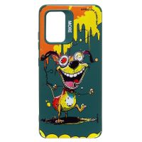 Чехол для Samsung SM-A325F (Galaxy A32) силиконовый (рис. 335/собака) <темно-зеленый> ― Оптовый PromiseMobile