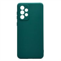 Чехол для Samsung SM-A336B (Galaxy A33 5G) силиконовый Soft Touch 4 <темно-зеленый> ― Оптовый PromiseMobile