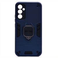 Чехол для Samsung SM-A346E (Galaxy A34 5G) силиконовый противоударный с кольцом <синий> ― Оптовый PromiseMobile