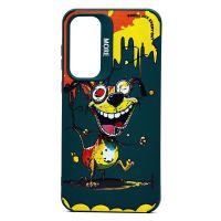 Чехол для Samsung SM-A356E (Galaxy A35 5G) силиконовый (рис. 335/собака) <темно-зеленый> ― Оптовый PromiseMobile