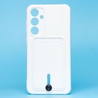 Чехол для Samsung SM-A356E (Galaxy A35 5G) силиконовый с картхолдером №4 <белый> ― Оптовый PromiseMobile
