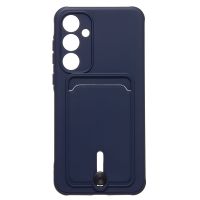 Чехол для Samsung SM-A356E (Galaxy A35 5G) силиконовый с картхолдером №4 <темно-синий> ― Оптовый PromiseMobile