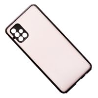 Чехол для Samsung SM-A515F (Galaxy A51) пластиковый с окантовкой <черный> ― Оптовый PromiseMobile