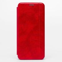 Чехол для Samsung SM-A515F (Galaxy A51) флип боковой кожзам №3 <красный> ― Оптовый PromiseMobile