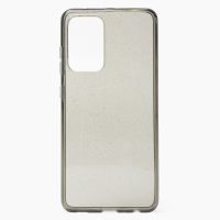 Чехол для Samsung SM-A525F (Galaxy A52), A528B (A52s 5G) силиконовый с блестками <серо-прозрачный> ― Оптовый PromiseMobile