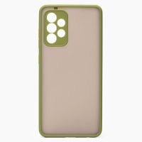 Чехол для Samsung SM-A725F (Galaxy A72) пластиковый с окантовкой <зеленый> ― Оптовый PromiseMobile