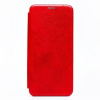 Чехол для Samsung SM-A725F (Galaxy A72) флип боковой кожзам №3 <красный> ― Оптовый PromiseMobile