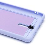 Чехол для Samsung SM-G780F (Galaxy S20 FE) силиконовый с картхолдером №4 <светло-фиолетовый>