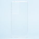 Чехол для Samsung SM-G998F (Galaxy S21 Ultra) силиконовый ультратонкий <прозрачный>