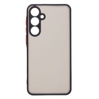 Чехол для Samsung SM-M556B (Galaxy M55 5G) пластиковый с окантовкой <черный> ― Оптовый PromiseMobile