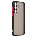 Чехол для Samsung SM-M556B (Galaxy M55 5G) пластиковый с окантовкой <черный>