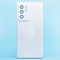 Чехол для Samsung SM-N985F (Galaxy Note 20 Ultra) силиконовый Matte MagSafe <белый> ― Оптовый PromiseMobile