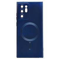 Чехол для Samsung SM-N985F (Galaxy Note 20 Ultra) силиконовый Matte MagSafe <темно-синий> ― Оптовый PromiseMobile