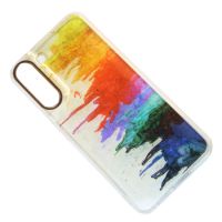 Чехол для Samsung SM-S906B (Galaxy S22 Plus) пластиковый с силиконовым бортиком (рис. 065/009) ― Оптовый PromiseMobile