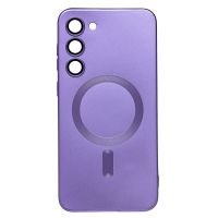 Чехол для Samsung SM-S916B (Galaxy S23 Plus) силиконовый Matte MagSafe <пурпурный> ― Оптовый PromiseMobile