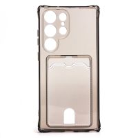 Чехол для Samsung SM-S918B (Galaxy S23 Ultra) силиконовый с картхолдером №2 <черный> ― Оптовый PromiseMobile